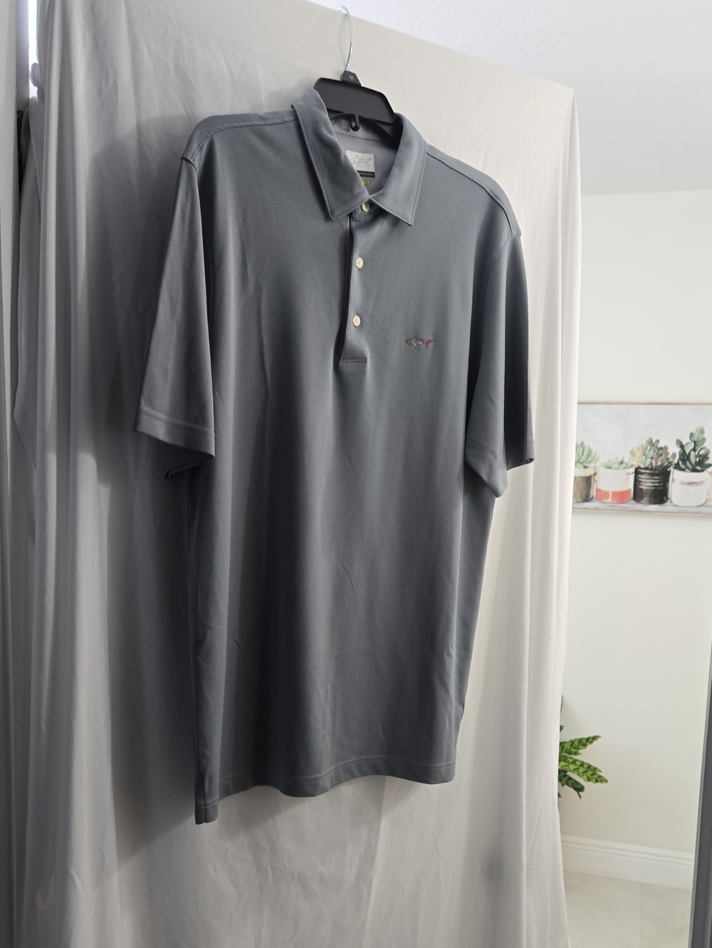 Greg Norman Polo Shirt - Lightweight Short Sleeve Men's Shirt